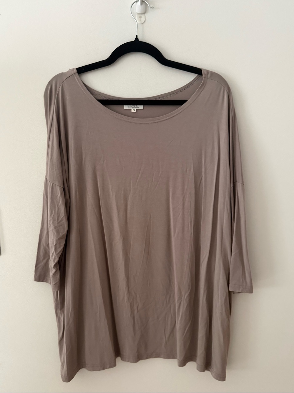 Piko Maeve Bamboo Oversized Boat Neck Tunic Top